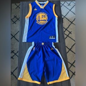 Kevin Durant Jersey and Shorts